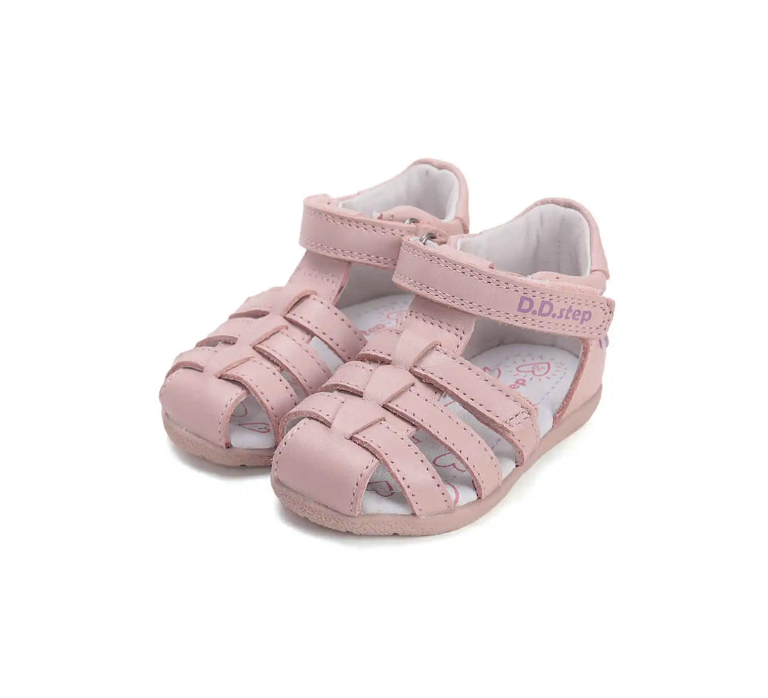 Kinder Sandalen Mädchen Lederschuhe Babyrosa D.D.step ddstep