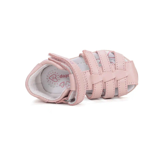 Kinder Sandalen Mädchen Lederschuhe Babyrosa D.D.step ddstep