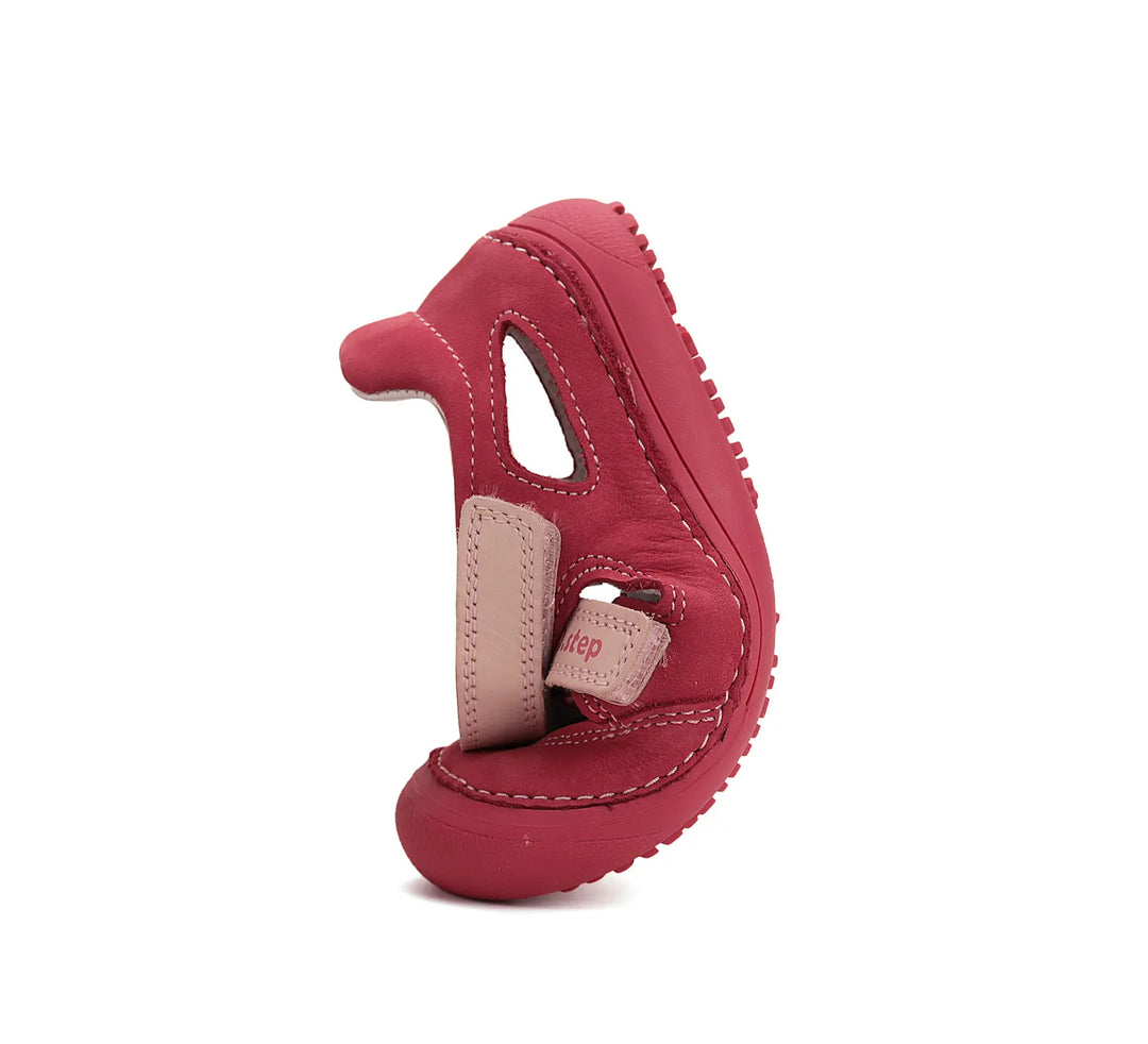 Kinder Barfuß Sandalen Mädchen Lederschuhe Rot D.D.step ddstep
