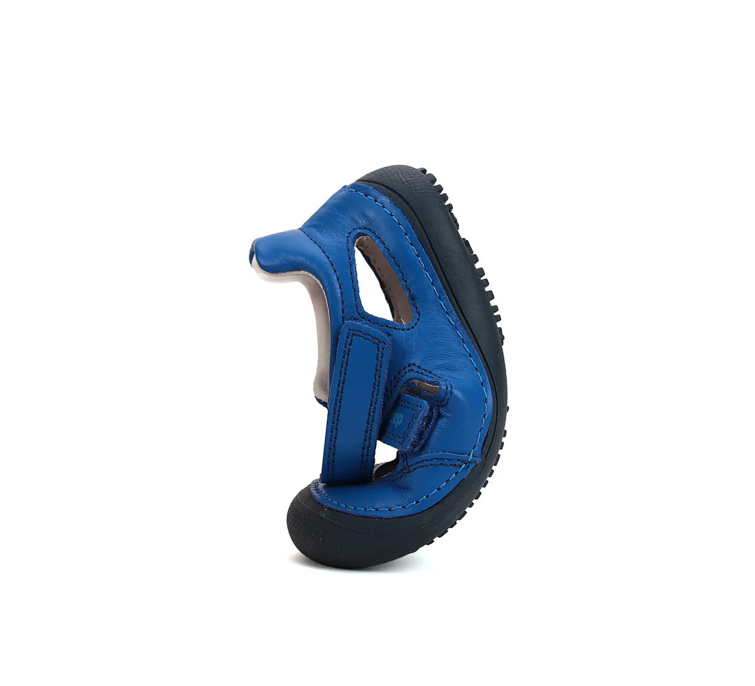 Kinder Barfuß Sandalen Jungen Lederschuhe Bermudablau D.D.step ddstep