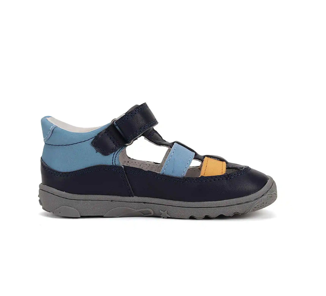 Kinder Barfuß Sandalen Jungen Lederschuhe Hellblau D.D.step ddstep