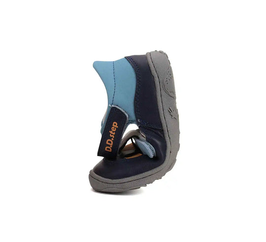 Kinder Barfuß Sandalen Jungen Lederschuhe Hellblau D.D.step ddstep