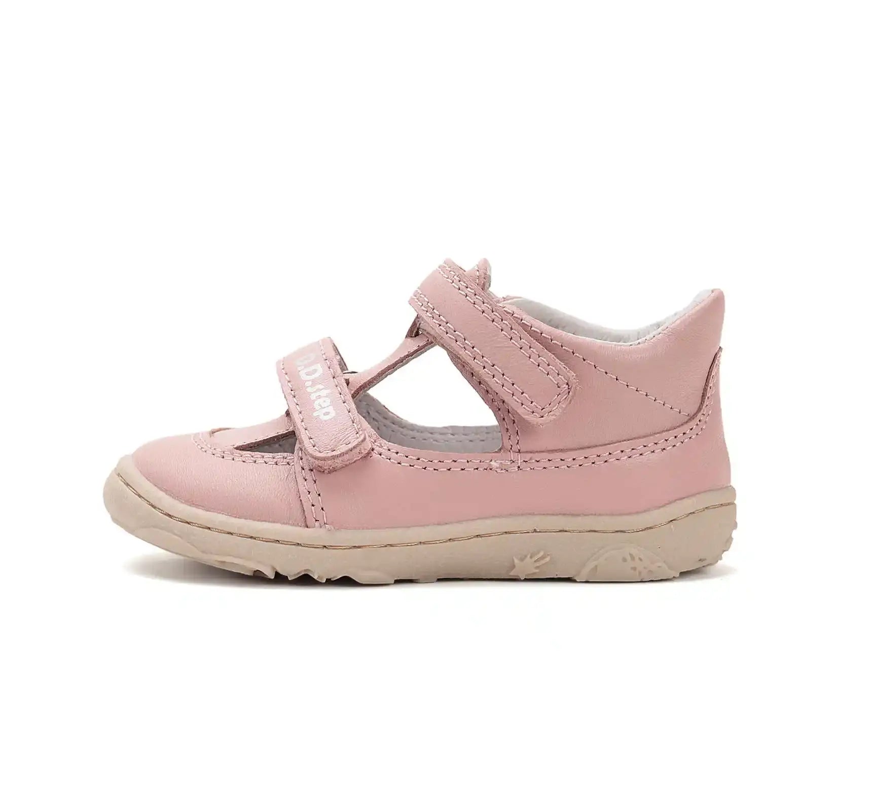 D.D.step Mädchen Barfuß-Sandalen Babyrosa H077-51734A