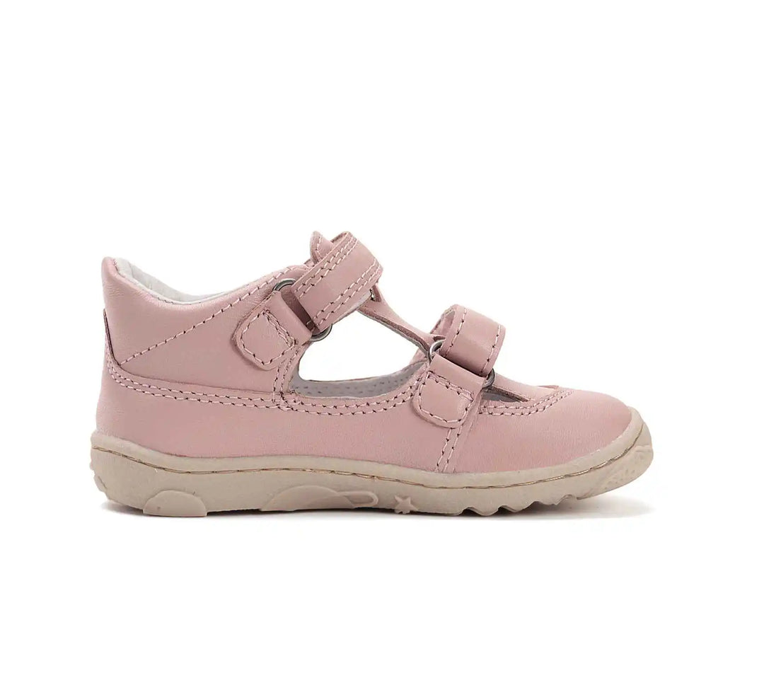 Kinder Barfuß Sandalen Mädchen Lederschuhe Babyrosa D.D.step ddstep