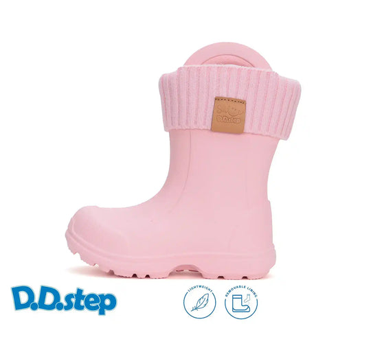 D.D.step Kinder Gummistiefel Hellrosa I106-42545
