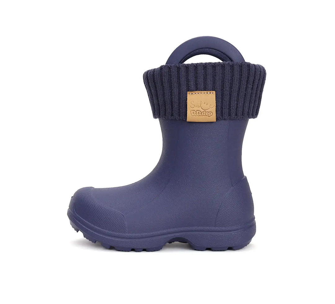 D.D.step Kinder Gummistiefel Royalblau I106-42628