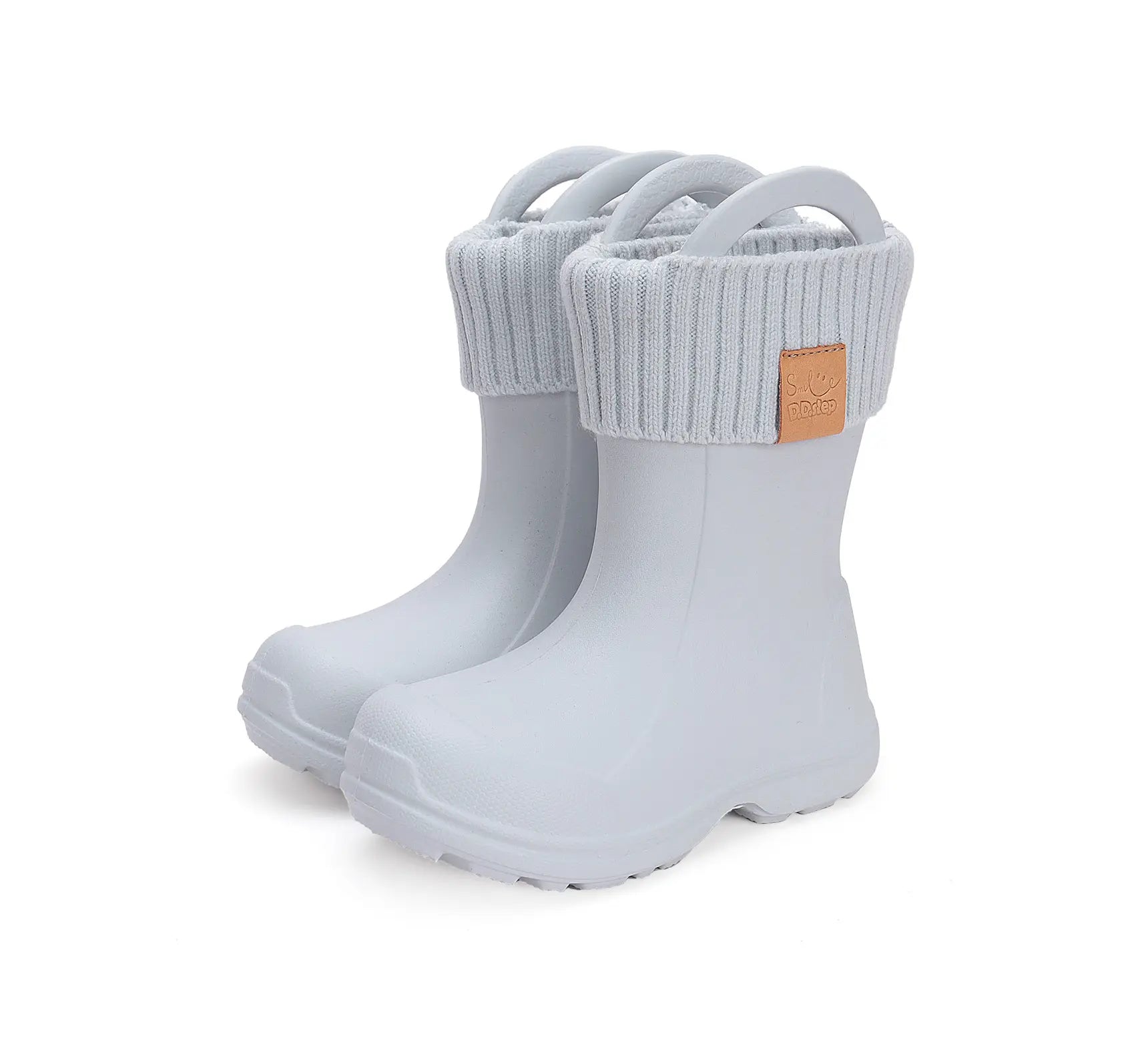 Jungen Hellgrau Gummistiefel D.D.Step