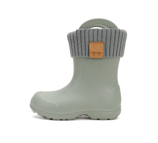 D.D.step Kinder Gummistiefel Seerosengrün I106-52182