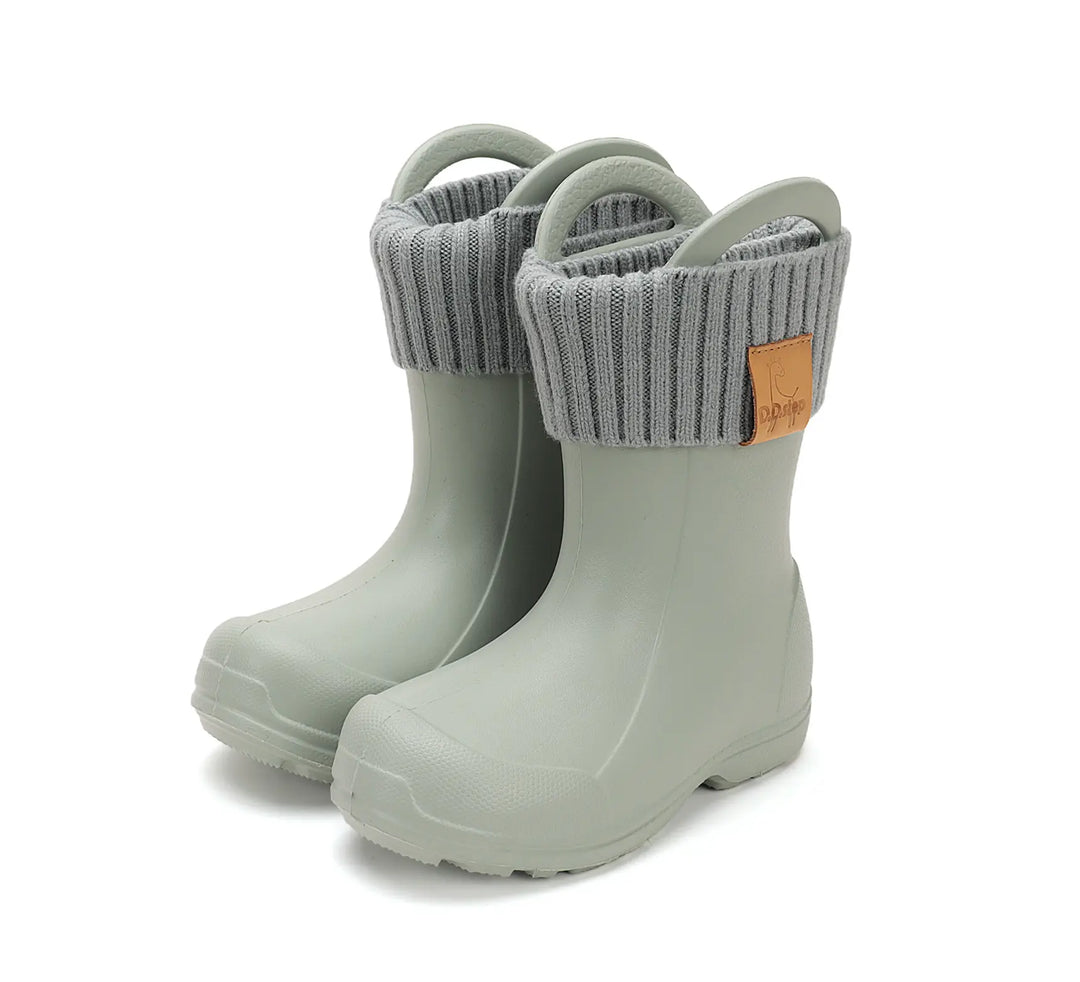 D.D.step Kinder Gummistiefel Seerosengrün I106-52182