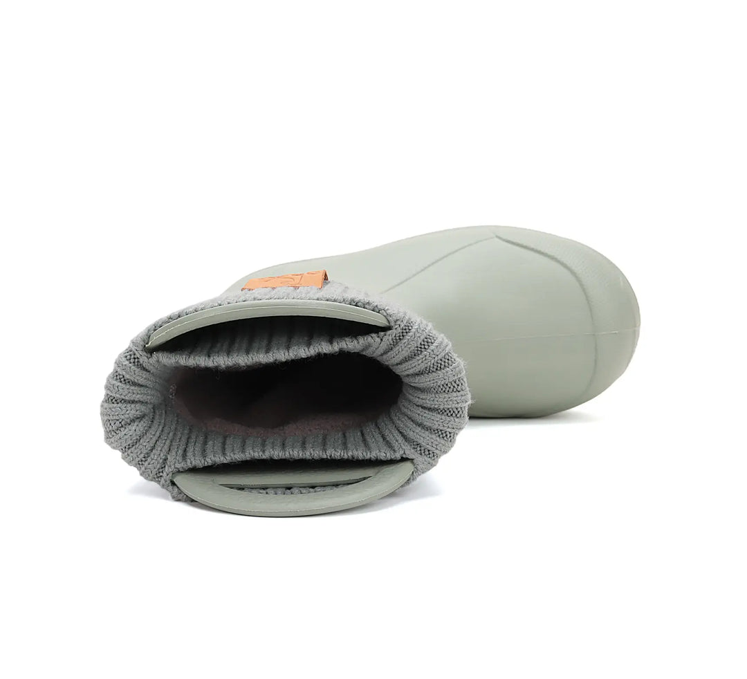 D.D.step Kinder Gummistiefel Seerosengrün I106-52182