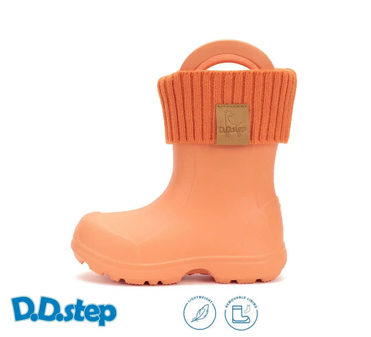D.D.step Kinder Gummistiefel Orange I106-52225