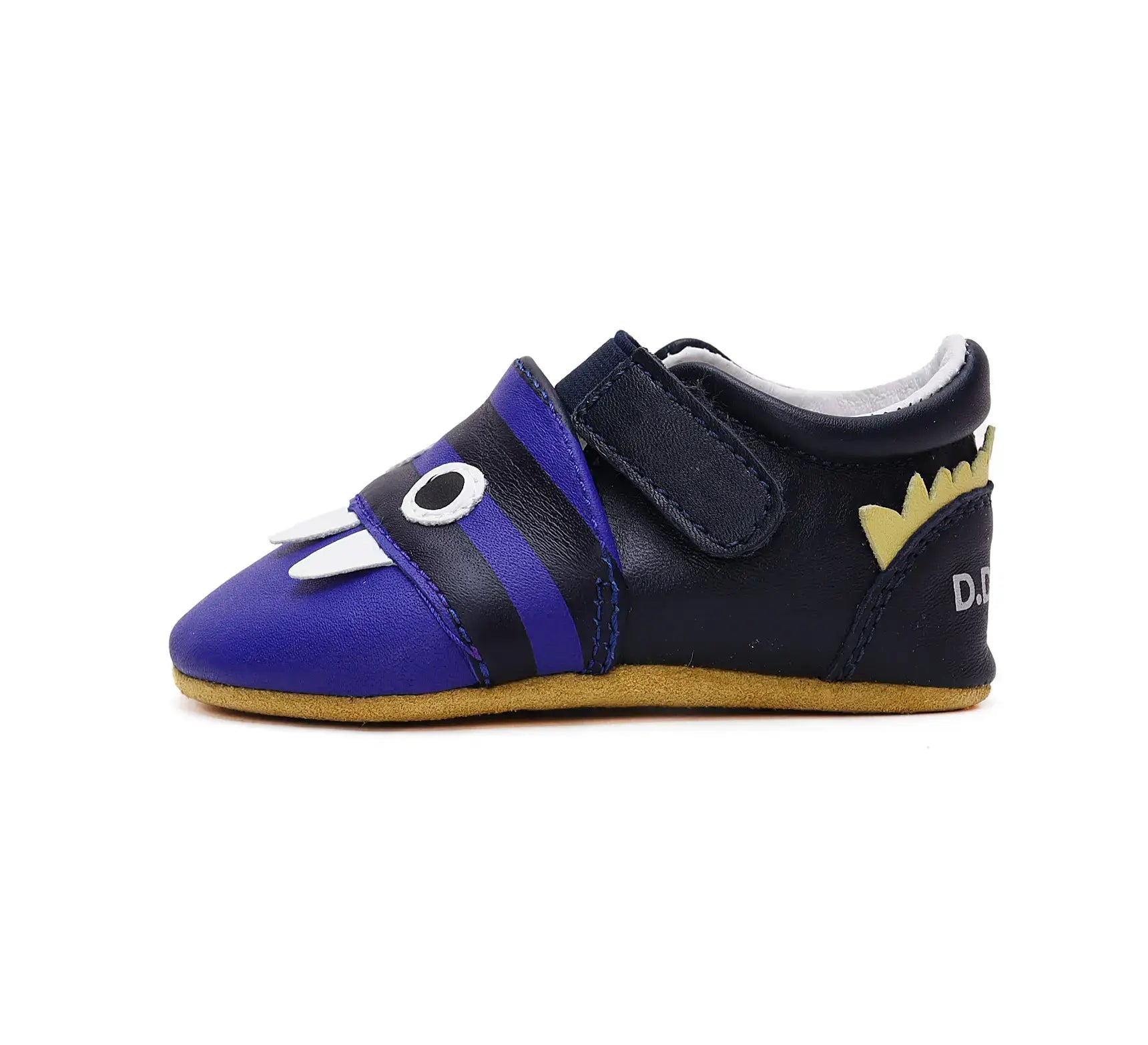 D.D.step Kinder Barfuß-Krabbelschuhe Bermudablau K1596-42307