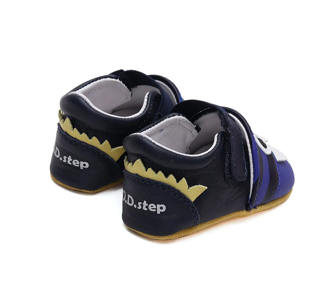 D.D.step Kinder Barfuß-Krabbelschuhe Bermudablau K1596-42307