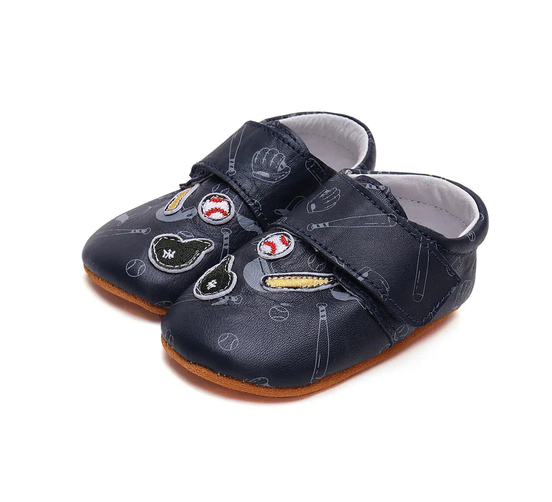 D.D.step Kinder Barfuß-Krabbelschuhe Königsblau K1596-42466