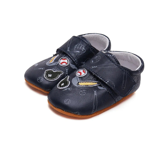 D.D.step Kinder Barfuß-Krabbelschuhe Königsblau K1596-42466