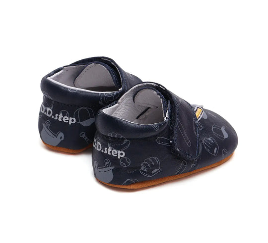 D.D.step Kinder Barfuß-Krabbelschuhe Königsblau K1596-42466