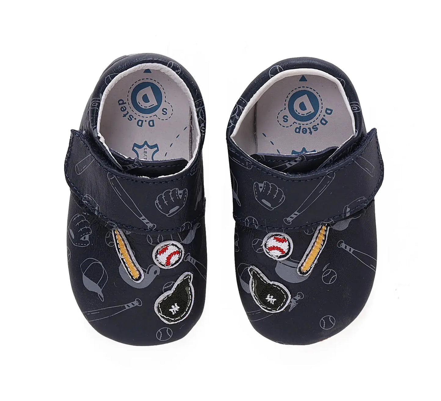 Baby Barfuß Königsblau Hausschuhe D.D.Step