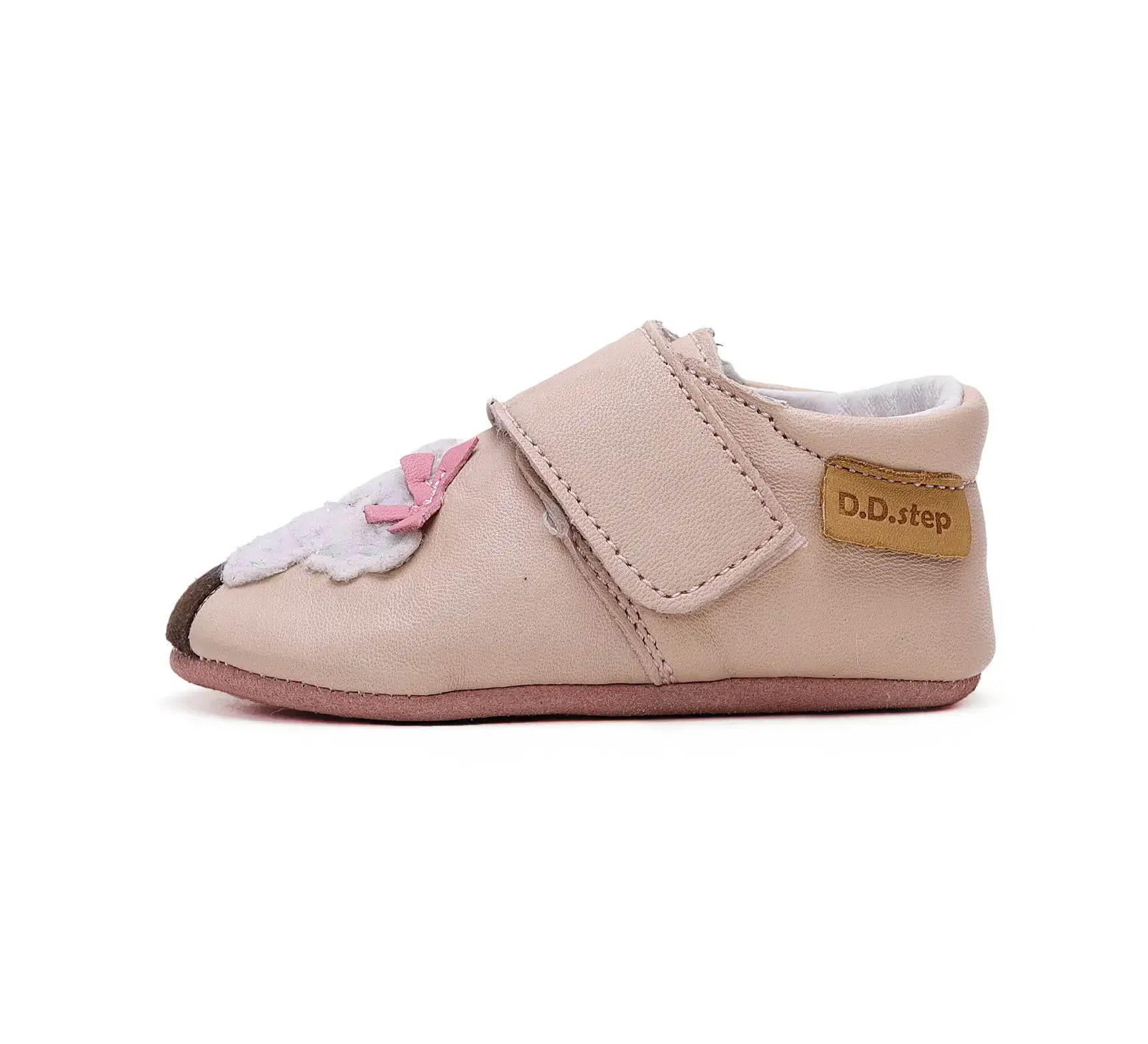 D.D.step Kinder Barfuß-Krabbelschuhe Babyrosa K1596-42568