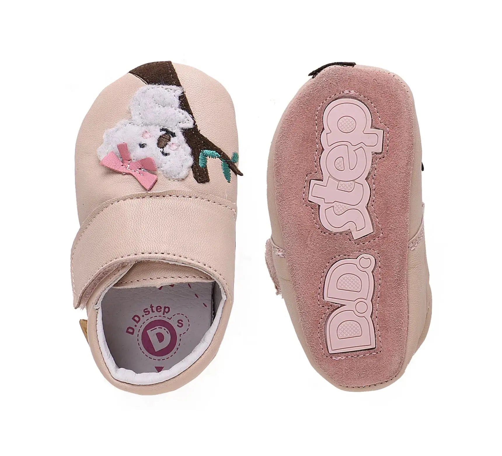 Baby Barfuß Rosa Hausschuhe D.D.Step