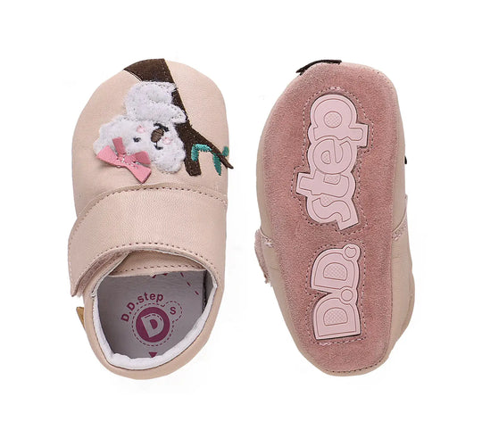 D.D.step Kinder Barfuß-Krabbelschuhe Babyrosa K1596-42568