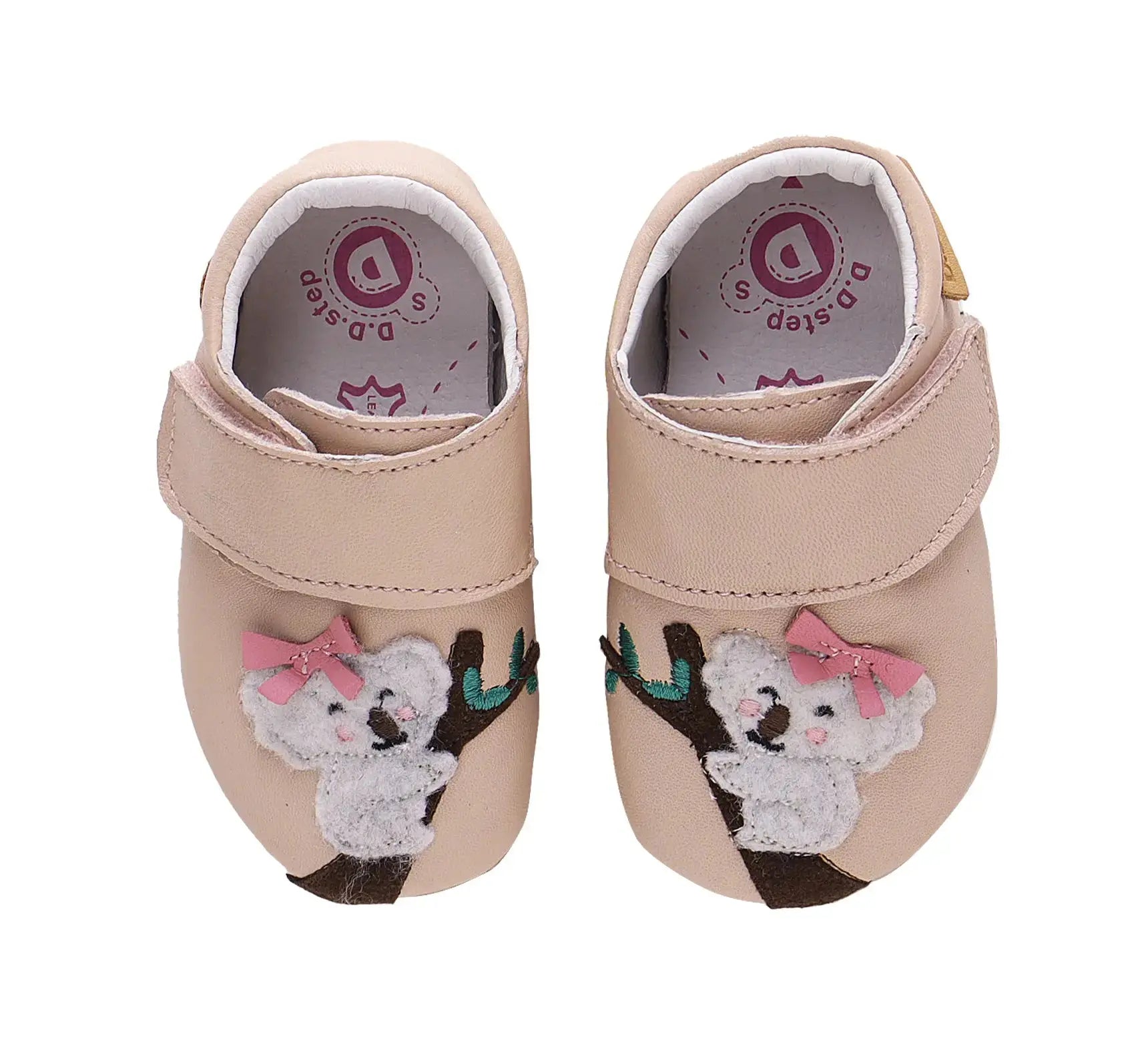 Baby Barfuß Rosa Hausschuhe D.D.Step