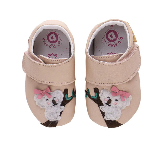 D.D.step Kinder Barfuß-Krabbelschuhe Babyrosa K1596-42568