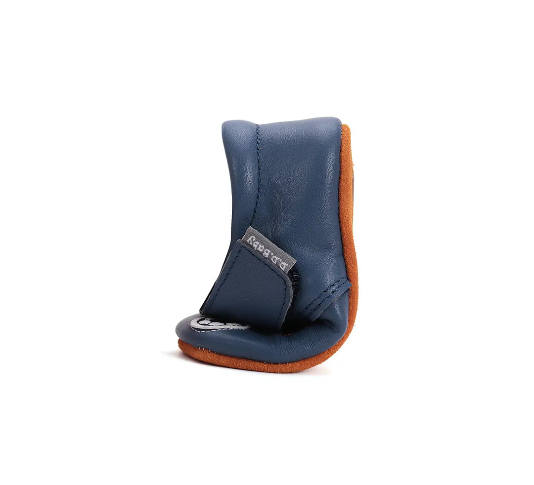 D.D.step Kinder Barfuß-Krabbelschuhe Bermudablau K1596-51110
