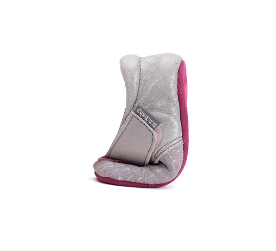 D.D.step Kinder Barfuß-Krabbelschuhe Silber K1596-51184