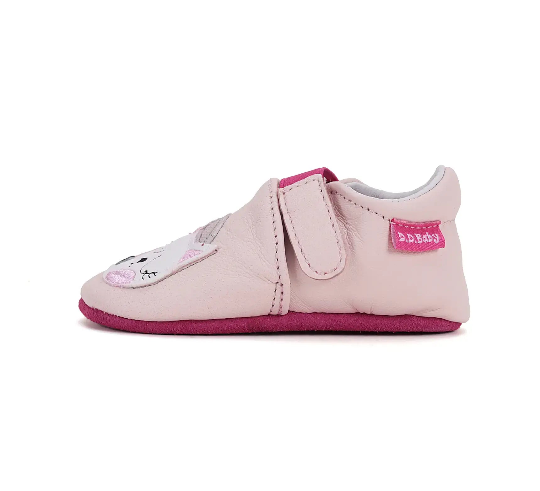 D.D.step Kinder Barfuß-Krabbelschuhe Babyrosa K1596-51276