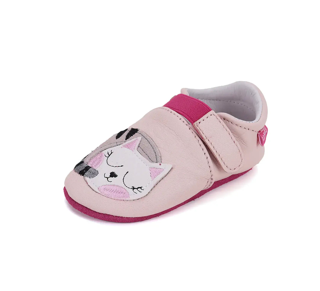 D.D.step Kinder Barfuß-Krabbelschuhe Babyrosa K1596-51276