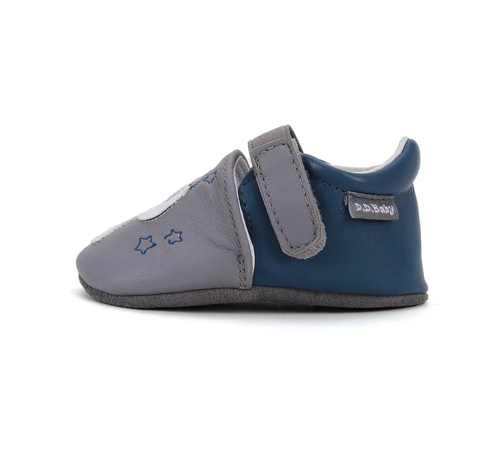 D.D.step Kinder Barfuß-Krabbelschuhe Dunkelgrau K1596-51279