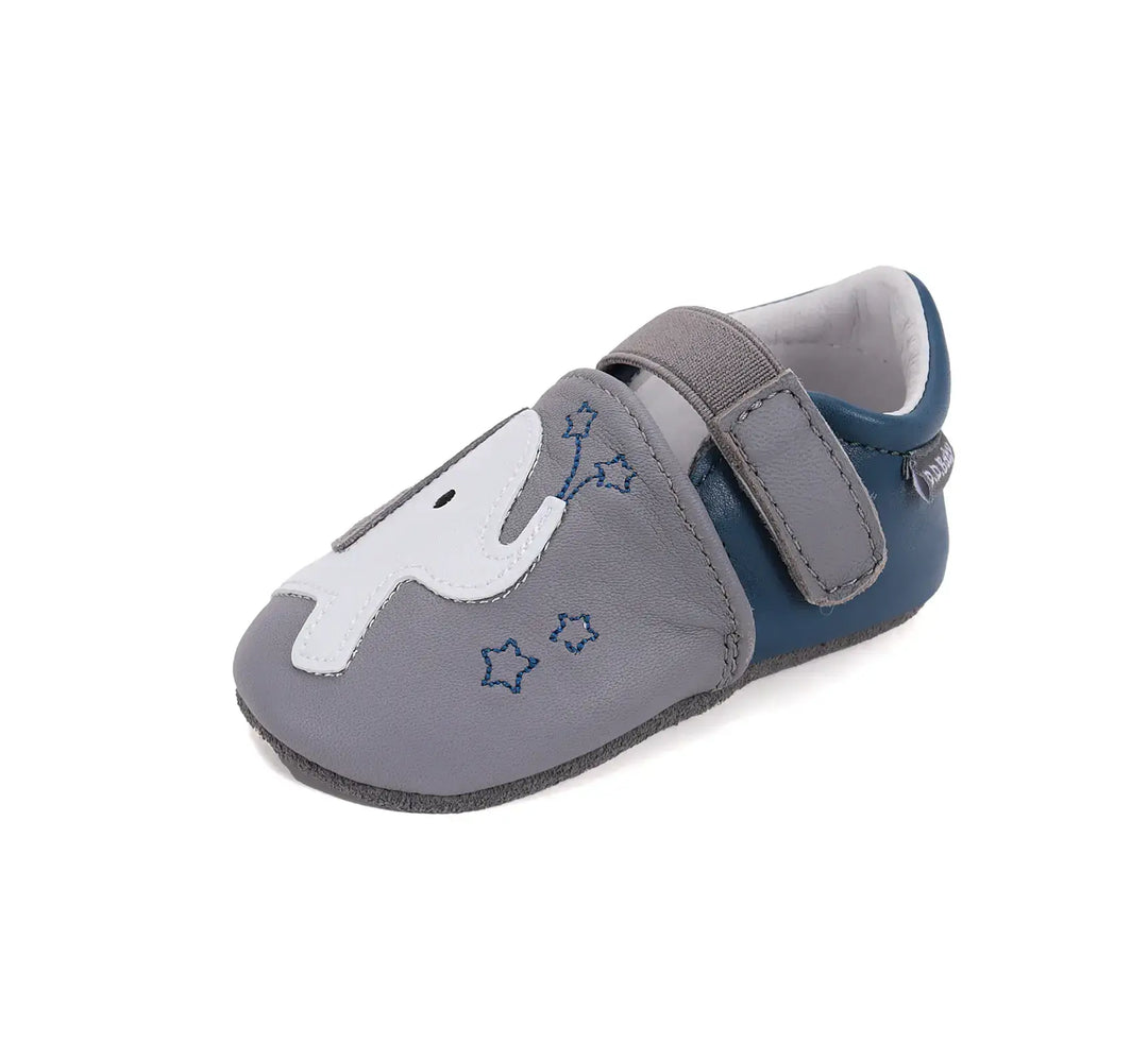D.D.step Kinder Barfuß-Krabbelschuhe Dunkelgrau K1596-51279