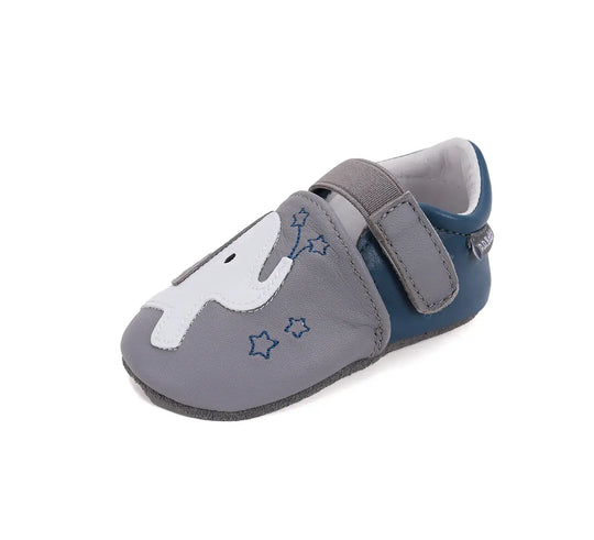 D.D.step Kinder Barfuß-Krabbelschuhe Dunkelgrau K1596-51279