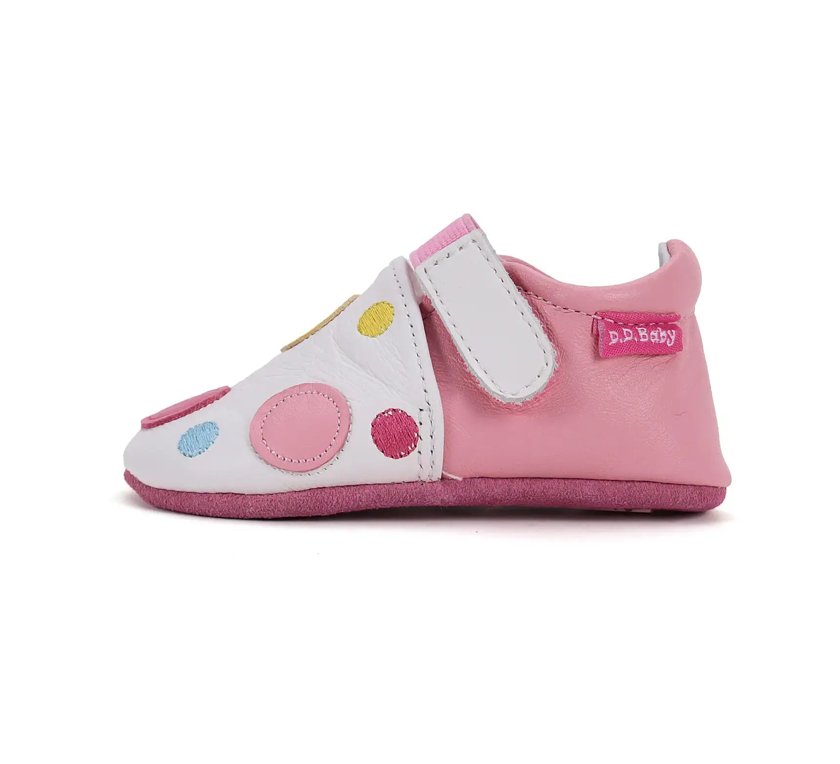 D.D.step Kinder Barfuß-Krabbelschuhe Weiß K1596-51833