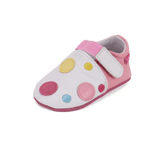 D.D.step Kinder Barfuß-Krabbelschuhe Weiß K1596-51833