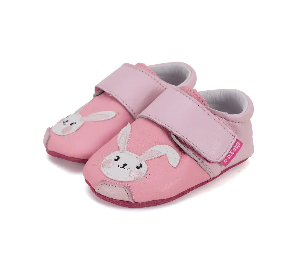 D.D.step Kinder Barfuß-Krabbelschuhe Hellrosa K1596-51858