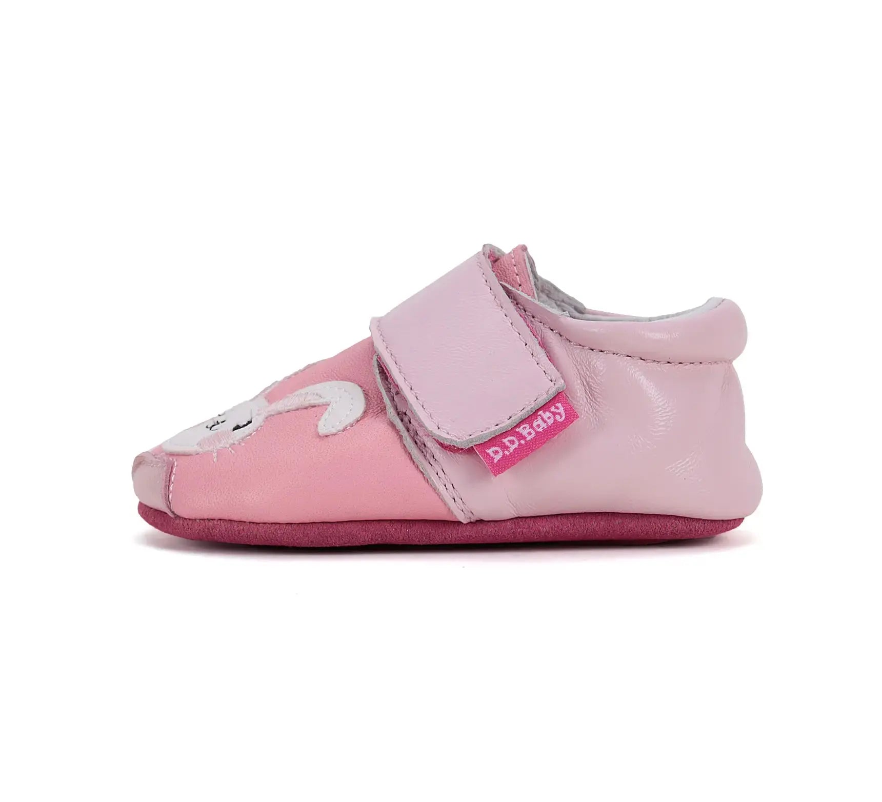 Baby Barfuß Hellrosa Hausschuhe D.D.Step