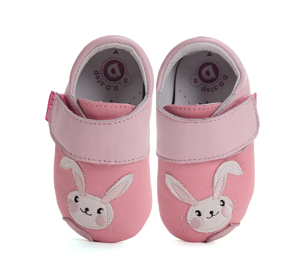 D.D.step Kinder Barfuß-Krabbelschuhe Hellrosa K1596-51858