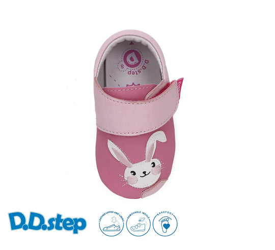 D.D.step Kinder Barfuß-Krabbelschuhe Hellrosa K1596-51858