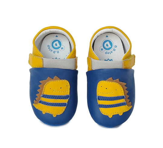 D.D.step Kinder Barfuß-Krabbelschuhe Bermudablau K1596-735