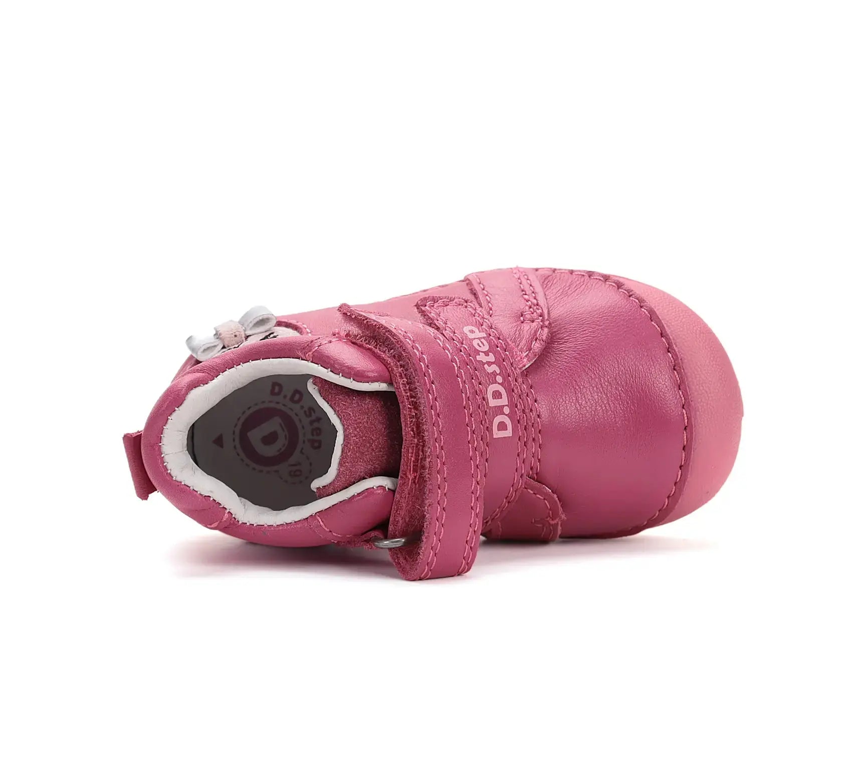 Mädchen Erster Schritt Dunkelrosa Sommerschuhe D.D.Step