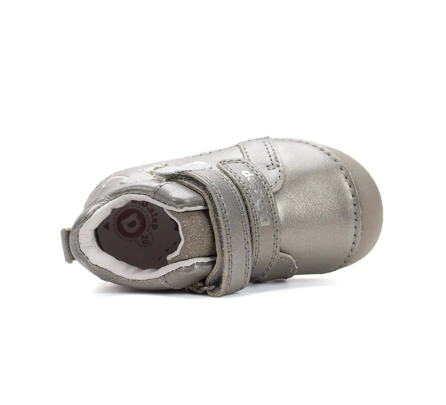 Mädchen Erster Schritt Dunkelgrau Sommerschuhe D.D.Step