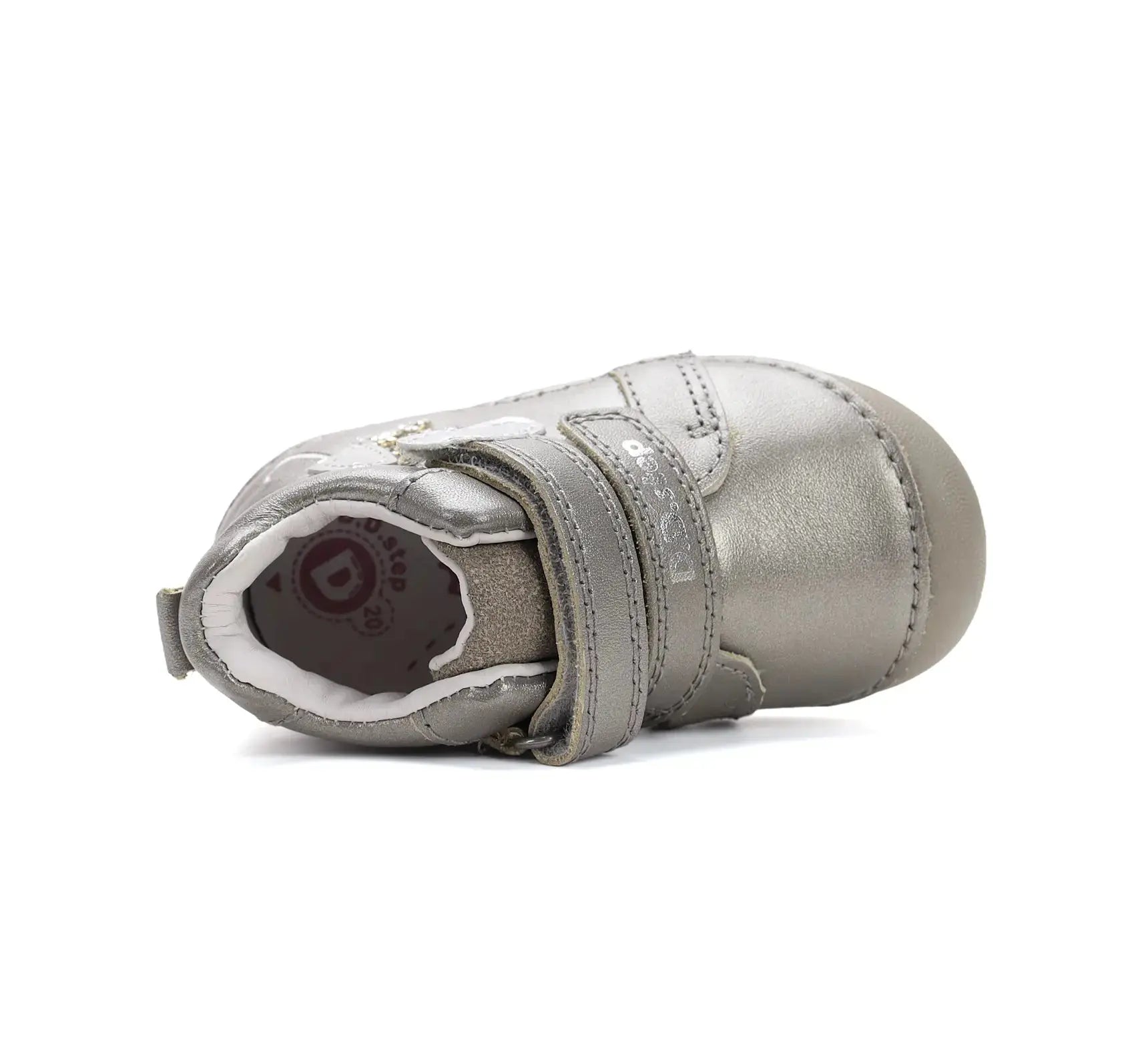 Mädchen Erster Schritt Dunkelgrau Sommerschuhe D.D.Step