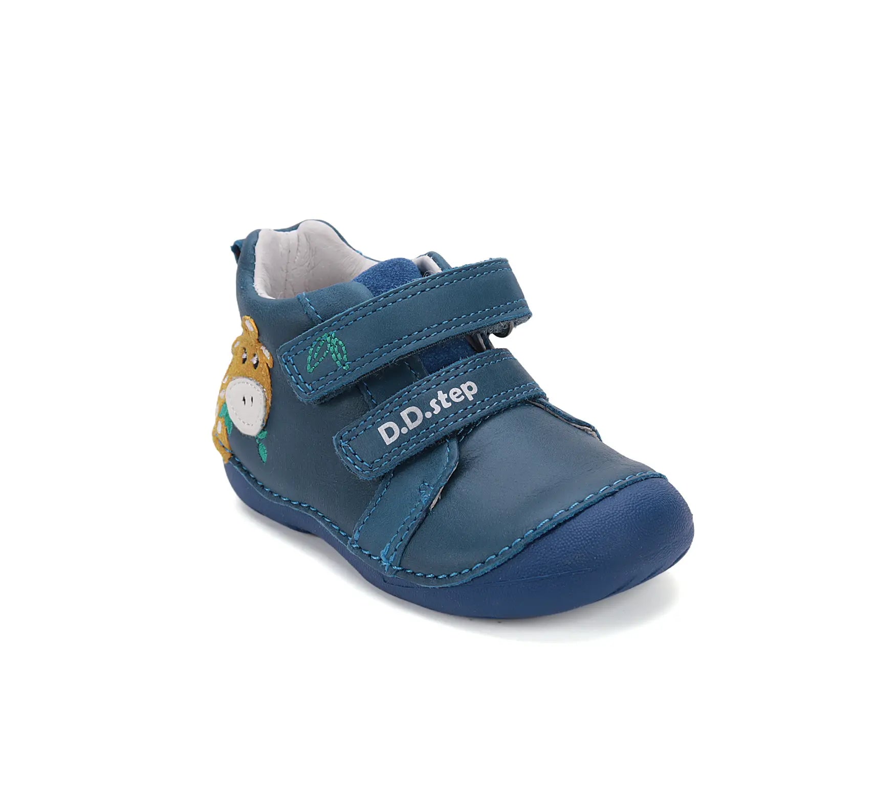 D.D.step Kinder Erster Schritt Frühling Jungen Lederschuhe Hellblau