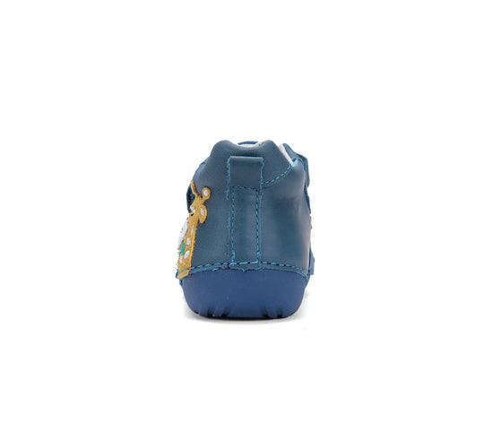 Kinder Erster Schritt Frühling Jungen Lederschuhe Hellblau D.D.step ddstep