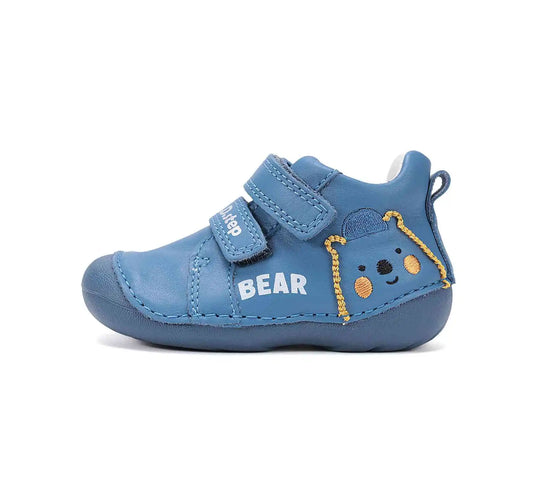 D.D.step Kinder Erster Schritt Frühling Jungen Lederschuhe Hellblau