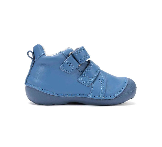 D.D.step Kinder Erster Schritt Frühling Jungen Lederschuhe Hellblau