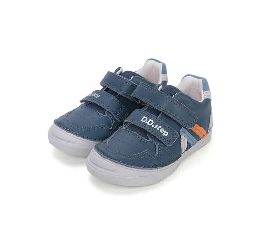 Kinder Frühling Jungen Lederschuhe Royalblau D.D.step ddstep