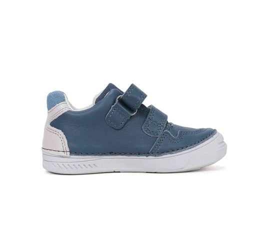 Kinder Frühling Jungen Lederschuhe Royalblau D.D.step ddstep