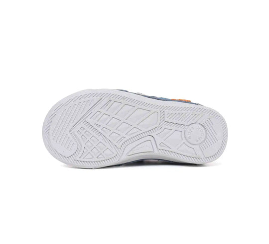 Kinder Frühling Jungen Lederschuhe Royalblau D.D.step ddstep